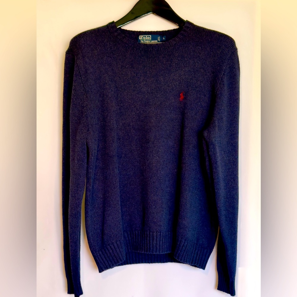 Polo by Ralph Lauren Men's Navy Sweater